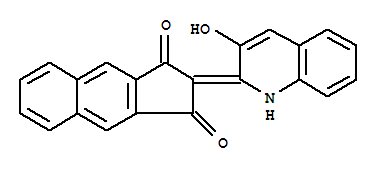 2-(3-Hydroxyquinolin-2-yl)-cyclopentabnaphthalene-1,3-dione Structure,34185-34-7Structure