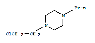 Piperazine,1-(2-chloroethyl)-4-propyl-(9ci) Structure,342403-10-5Structure