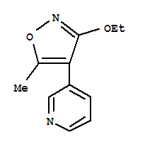 Pyridine,3-(3-ethoxy-5-methyl-4-isoxazolyl)-(9ci) Structure,342424-91-3Structure