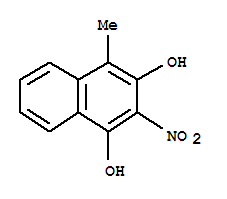 1,3-Naphthalenediol ,4-methyl-2-nitro-(9ci) Structure,342426-61-3Structure