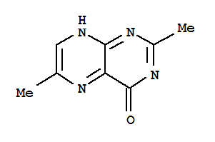 4(3H)-pteridinone,2,6-dimethyl-(8ci) Structure,34244-77-4Structure