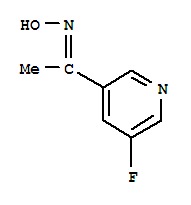 Ethanone,1-(5-fluoro-3-pyridinyl)-,oxime (9ci) Structure,342602-56-6Structure