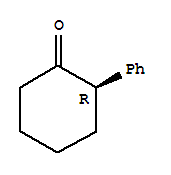 (S)-2-苯基環(huán)己酮結(jié)構(gòu)式_34281-93-1結(jié)構(gòu)式