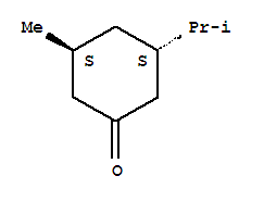 Cyclohexanone,3-methyl-5-(1-methylethyl)-,(3s,5s)-(9ci) Structure,342813-29-0Structure