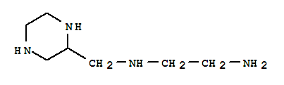 (9Ci)-N-(2-哌嗪甲基)-1,2-乙烷二胺結(jié)構(gòu)式_342886-89-9結(jié)構(gòu)式