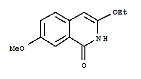 1(2H)-isoquinolinone,3-ethoxy-7-methoxy-(9ci) Structure,342894-34-2Structure