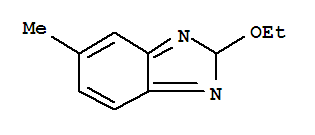 2H-benzimidazole,2-ethoxy-5-methyl-(9ci) Structure,343332-54-7Structure