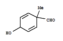 2,5-Cyclohexadiene-1-carboxaldehyde,4-hydroxy-1-methyl-(9ci) Structure,343346-59-8Structure