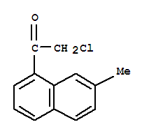 (9CI)-2-氯-1-(7-甲基-1-萘)-乙酮結(jié)構式_343778-44-9結(jié)構式