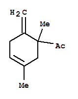 Ethanone,1-(1,3-dimethyl-6-methylene-3-cyclohexen-1-yl)-(9ci) Structure,344296-10-2Structure