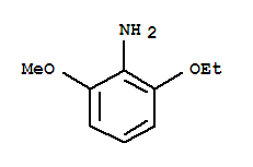 Benzenamine,2-ethoxy-6-methoxy-(9ci) Structure,344296-52-2Structure