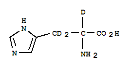 Dl-histidine-a,b,b-d3 Structure,344299-50-9Structure