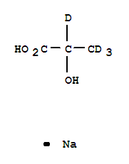 乳酸鈉-D4結(jié)構(gòu)式_344299-52-1結(jié)構(gòu)式