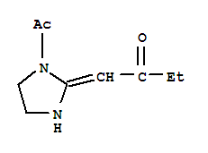 (9Ci)-1-乙?；?2-(2-氧代丁基)-咪唑啉結(jié)構(gòu)式_344304-10-5結(jié)構(gòu)式