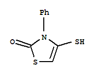 2(3H)-thiazolone,4-mercapto-3-phenyl- Structure,344304-23-0Structure