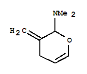 2H-pyran-2-amine,3,4-dihydro-n,n-dimethyl-3-methylene-(9ci) Structure,344353-73-7Structure