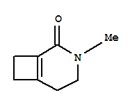 3-Azabicyclo[4.2.0]oct-1(6)-en-2-one,3-methyl-(9ci) Structure,344354-03-6Structure