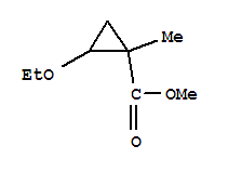 Cyclopropanecarboxylic acid,2-ethoxy-1-methyl-,methyl ester (9ci) Structure,344354-79-6Structure