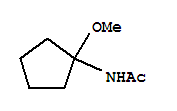 Acetamide,n-(1-methoxycyclopentyl)-(9ci) Structure,344354-94-5Structure