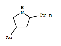 (9CI)-1-(5-丙基-3-吡咯烷)-乙酮結(jié)構(gòu)式_344355-07-3結(jié)構(gòu)式