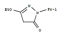 3H-pyrazol-3-one,5-ethoxy-2,4-dihydro-2-(1-methylethyl)-(9ci) Structure,344361-24-6Structure