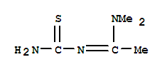 Ethanimidamide,n-(aminothioxomethyl)-n,n-dimethyl-(9ci) Structure,344361-85-9Structure