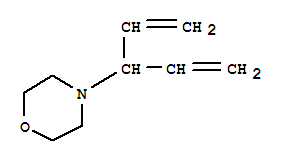 Morpholine,4-(1-ethenyl-2-propenyl)-(9ci) Structure,344395-88-6Structure