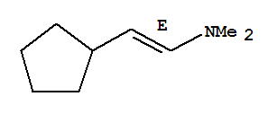 (E)-2-cyclopentyl-n,n-dimethylethenamine Structure,344410-37-3Structure