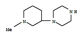 Piperazine,1-(1-methyl-3-piperidinyl)-(9ci) Structure,344436-00-6Structure