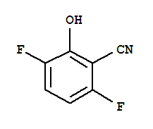 Benzonitrile,3,6-difluoro-2-hydroxy-(9ci) Structure,344764-39-2Structure