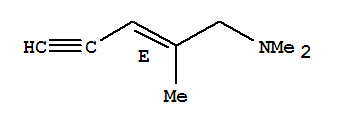 2-Penten-4-yn-1-amine,n,n,2-trimethyl-,(2e)-(9ci) Structure,344768-60-1Structure