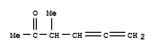 4,5-Hexadien-2-one,3-methyl-(9ci) Structure,344901-98-0Structure