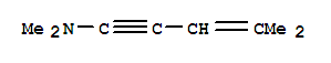 3-Penten-1-yn-1-amine,n,n,4-trimethyl-(9ci) Structure,344902-08-5Structure