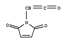 1H-pyrrole-2,5-dione,1-(oxoethenyl)-(9ci) Structure,344902-29-0Structure