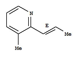 Pyridine,3-methyl-2-(1e)-1-propenyl-(9ci) Structure,344902-34-7Structure