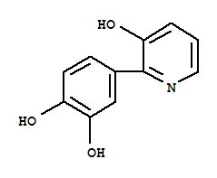 1,2-Benzenediol, 4-(3-hydroxy-2-pyridinyl)-(9ci) Structure,34541-50-9Structure