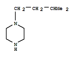 1-(3-Methyl-butyl)-piperazine Structure,34581-23-2Structure