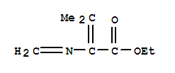 2-Butenoicacid,3-methyl-2-(methyleneamino)-,ethylester(9ci) Structure,345913-79-3Structure