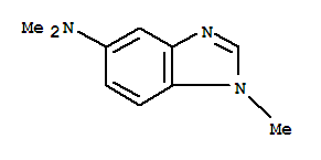 1H-benzimidazol-5-amine,n,n,1-trimethyl-(9ci) Structure,34594-71-3Structure