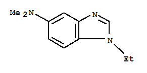 1H-benzimidazol-5-amine,1-ethyl-n,n-dimethyl-(9ci) Structure,34594-72-4Structure