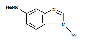 1H-benzimidazol-5-amine,n,1-dimethyl-(9ci) Structure,34594-86-0Structure