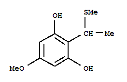 1,3-Benzenediol ,5-methoxy-2-[1-(methylthio)ethyl ]-(9ci) Structure,346406-89-1Structure