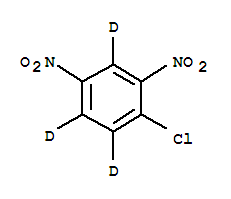 1-Chloro-2,4-dinitrobenzene-d3 Structure,347840-12-4Structure