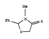 4-Thiazolidinethione,3-methyl-2-phenyl- Structure,347877-86-5Structure