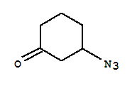 Cyclohexanone, 3-azido- Structure,34896-19-0Structure