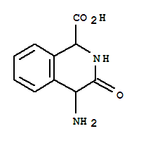 (9ci)-4-氨基-1,2,3,4-四氫-3-氧代-1-異喹啉羧酸結(jié)構(gòu)式_349101-81-1結(jié)構(gòu)式