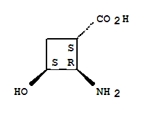 Cyclobutanecarboxylic acid,2-amino-3-hydroxy-,(1s,2r,3s)-(9ci) Structure,349102-26-7Structure