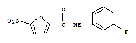 2-Furancarboxamide,n-(3-fluorophenyl)-5-nitro-(9ci) Structure,349127-18-0Structure