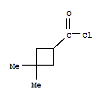 3,3-Dimethylcyclobutanecarbonyl chloride Structure,34970-21-3Structure