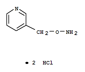 O-吡啶-3-甲基羥胺雙鹽酸鹽結(jié)構(gòu)式_35012-55-6結(jié)構(gòu)式